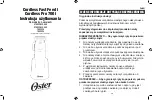 Preview for 31 page of Oster 076023-810-050 Instruction Manual