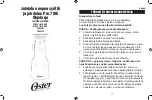 Preview for 48 page of Oster 076023-810-050 Instruction Manual