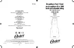 Preview for 65 page of Oster 076023-810-050 Instruction Manual