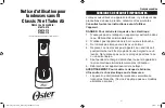 Preview for 14 page of Oster 076076-810 Instruction Manual