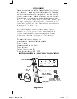 Предварительный просмотр 12 страницы Oster 078129-900 Instruction Manual