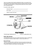 Preview for 3 page of Oster 2382 Instructions And Recipes Manual