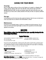 Preview for 6 page of Oster 2382 Instructions And Recipes Manual