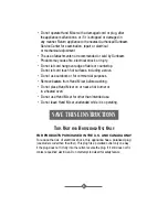 Предварительный просмотр 3 страницы Oster 2506 Instruction Manual