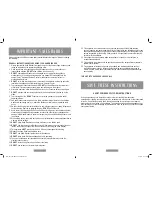 Предварительный просмотр 2 страницы Oster 2612-049 Instruction Manual