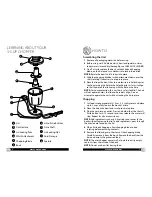 Предварительный просмотр 3 страницы Oster 3-Cup Mini Chopper User Manual