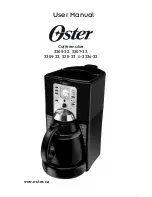 Preview for 1 page of Oster 3305-33 User Manual