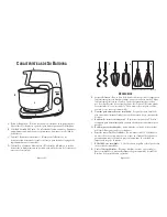 Preview for 12 page of Oster 350-Watt 12-Speed all Die-Cast Stand Mixer User Manual