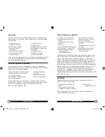 Предварительный просмотр 11 страницы Oster 4 cup Continuous Flow Food Chopper User Manual