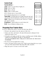 Предварительный просмотр 5 страницы Oster 4-Slice Toaster Oven User Manual