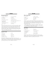 Preview for 5 page of Oster 4751 User Manual