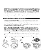 Предварительный просмотр 3 страницы Oster 4761 Use And Care Instructions Manual