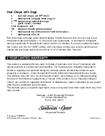 Preview for 8 page of Oster 4761 Use And Care Instructions Manual