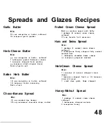 Preview for 49 page of Oster 4811 User Manual