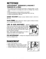 Preview for 10 page of Oster 4815 User Manual