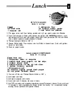 Preview for 10 page of Oster 4860 Instructions & Cooking Manual