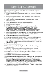 Предварительный просмотр 13 страницы Oster 4861 Instruction Manual
