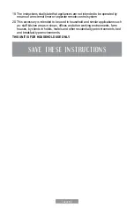 Предварительный просмотр 14 страницы Oster 4861 Instruction Manual