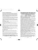 Предварительный просмотр 7 страницы Oster 5712 User Manual
