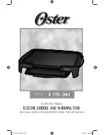 Предварительный просмотр 1 страницы Oster 5770-049 Instruction Manual