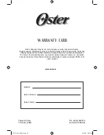Preview for 13 page of Oster 5770-049 Instruction Manual