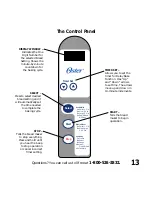 Preview for 15 page of Oster 5844 User Manual