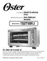 Preview for 1 page of Oster 6-Slice Digital Toaster Oven User Manual