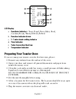 Предварительный просмотр 5 страницы Oster 6-Slice Digital Toaster Oven User Manual