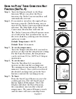 Предварительный просмотр 9 страницы Oster 6-Slice Digital Toaster Oven User Manual