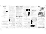 Предварительный просмотр 1 страницы Oster 6239 User Manual