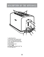 Предварительный просмотр 4 страницы Oster 6325 Instruction Manual