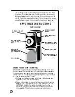 Preview for 4 page of Oster 6389-33 User Manual