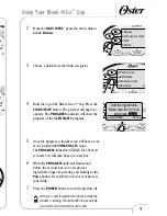 Предварительный просмотр 8 страницы Oster 6724 User Manual