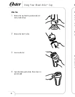 Предварительный просмотр 9 страницы Oster 6724 User Manual