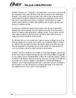 Предварительный просмотр 13 страницы Oster 6724 User Manual