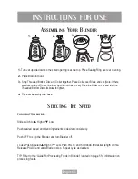 Preview for 4 page of Oster 6805-50 Instruction Manual