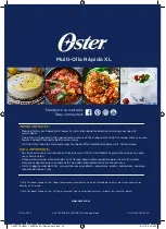 Предварительный просмотр 13 страницы Oster 696404999 Manual