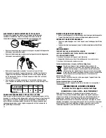 Preview for 10 page of Oster 76105 Instruction Manual