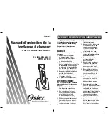 Preview for 6 page of Oster 76110 Instruction Manual