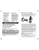 Предварительный просмотр 7 страницы Oster 76110 Instruction Manual