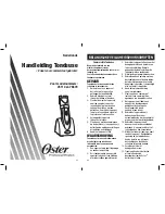 Preview for 22 page of Oster 76110 Instruction Manual