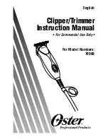 Oster 76988 Instruction Manual предпросмотр