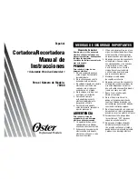 Preview for 6 page of Oster 76988 Instruction Manual