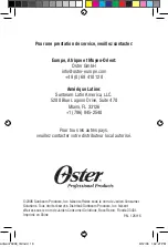 Preview for 20 page of Oster 76998-320 Instruction Manual