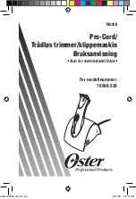 Предварительный просмотр 60 страницы Oster 76998-320 Instruction Manual