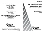 Preview for 17 page of Oster 78004 User Manual