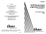 Preview for 41 page of Oster 78004 User Manual