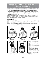 Предварительный просмотр 11 страницы Oster BEST02-E01 Instruction Manual