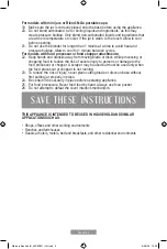 Preview for 14 page of Oster BLST4090 Instruction Manual