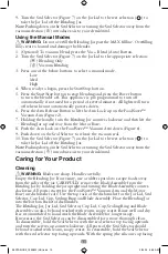 Preview for 10 page of Oster BLSTAB-CB0 User Manual